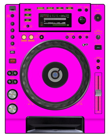 Pioneer DJ CDJ 850 Skin Einfarbig